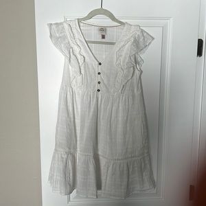 Knox Rose Eyelit Ruffle Dress